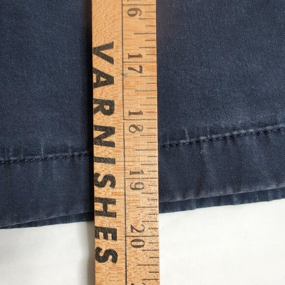 Tommy Hilfiger Men's Navy Shorts Embroidered Logo/Belt Loop, Size 34 - Picture 9 of 9